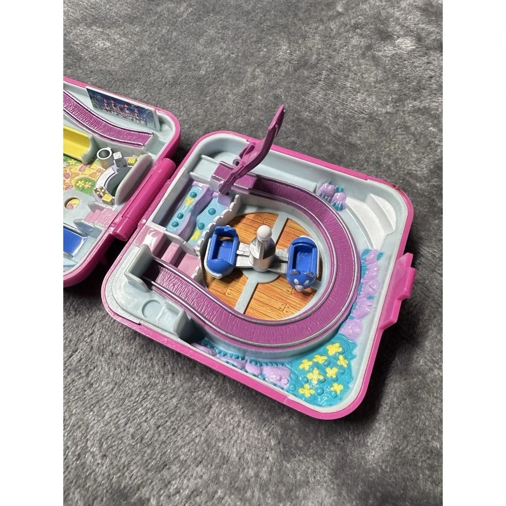 Vintage Polly Pocket 1989 Polly's World Fun Fair Amusement Park Figure Bluebird